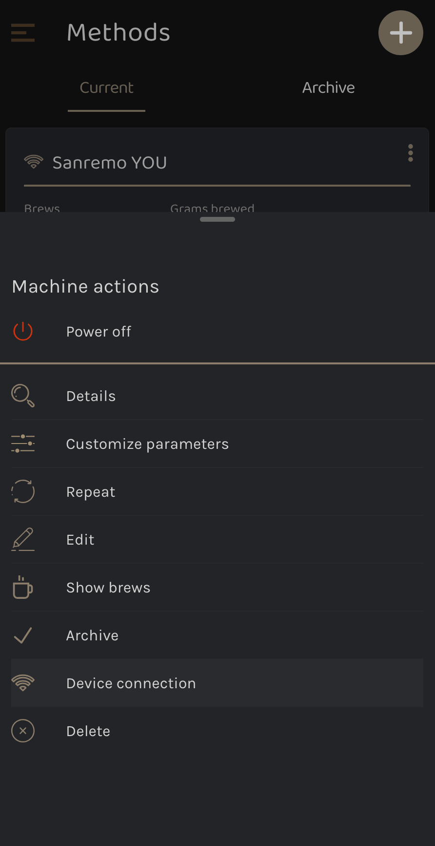 Edit Device Connection